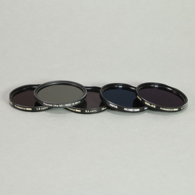 Hoya and Firecrest Neutral Density 58mm Filter Set - Set of Five Filters