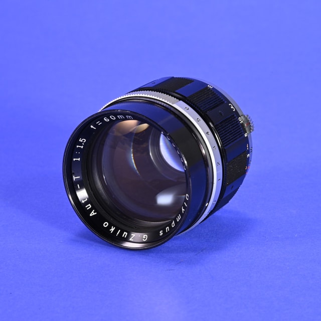 Olympus 60mm f1.5 G.Zuiko Auto-T Lens for Olympus Pen F (As-Is)