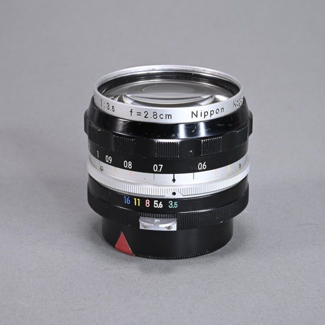Nikon 2.8cm f3.5 Nikkor-H Lens for Nikon Non-AI