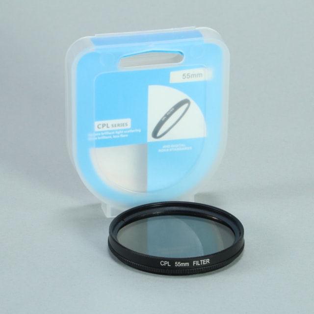 Circular Polarizer CPL Filter - 55mm