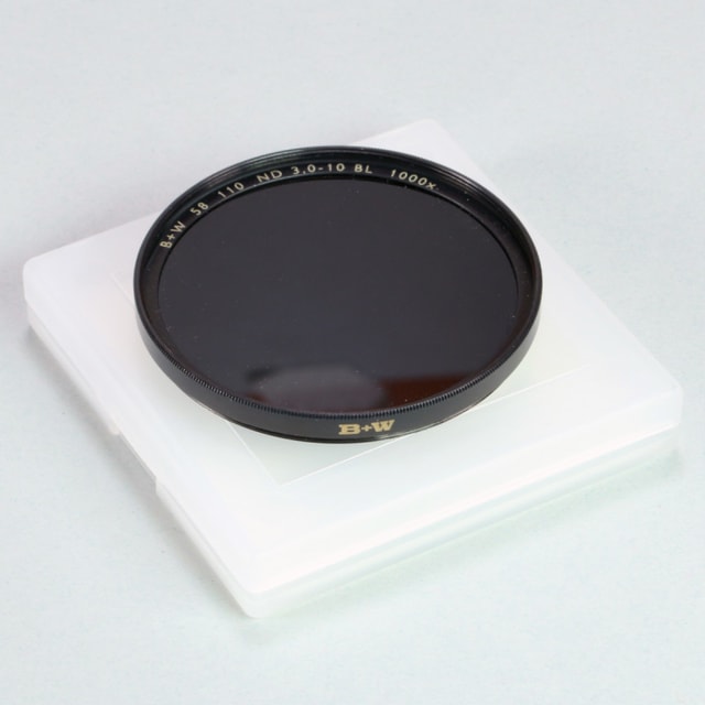B+W 110 ND 3.0 - 10 BL 1000x Neutral Density Filter - 58mm