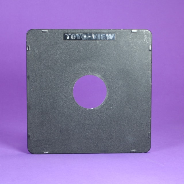 Toyo 158mm Lens Board for Toyo-View Monorail - Copal 1