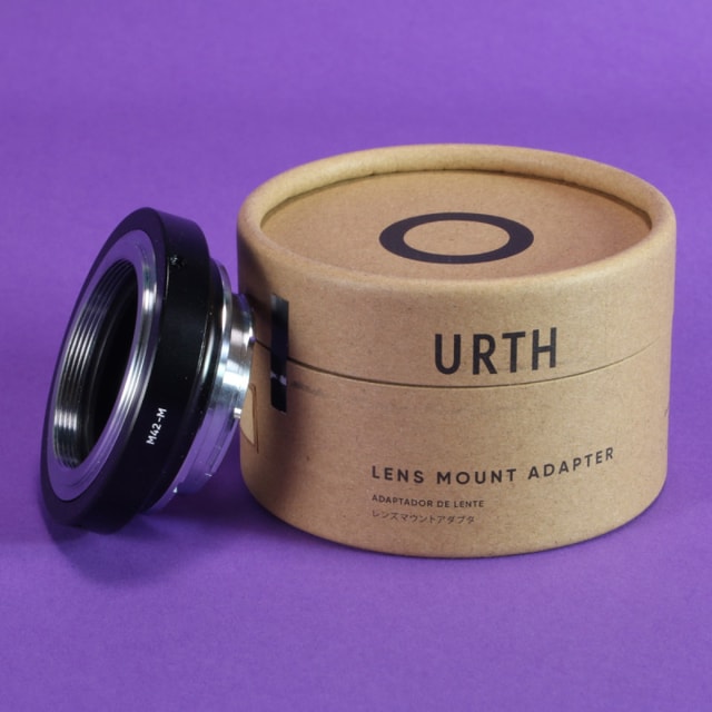 Urth Lens Mount Adapter: M42 Lens Mount to Leica M Mount