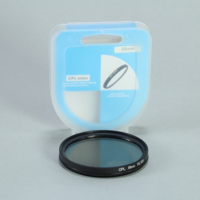 Circular Polarizer CPL Filter - 58mm