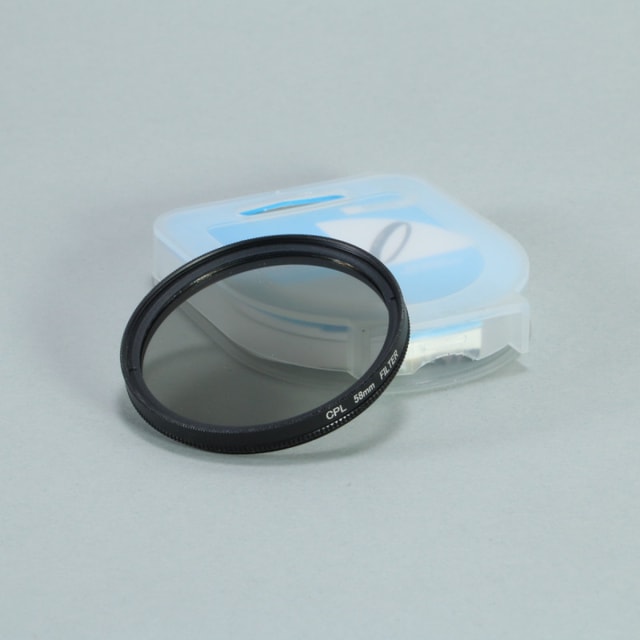 Circular Polarizer CPL Filter - 58mm