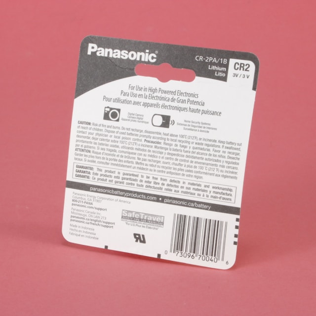 Panasonic CR2 - 3V Lithium Battery