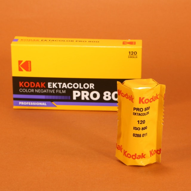 Kodak Ektacolor Pro 800 120 Film - Single Roll