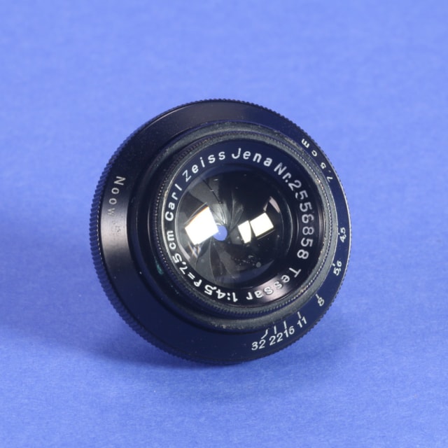 Carl Zeiss Jena 7.5cm f4.5 Tessar Enlarging Lens