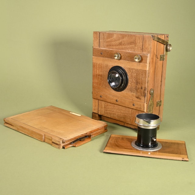 Eugen Loeber Dresden-N 13x18cm Plate Camera Kit