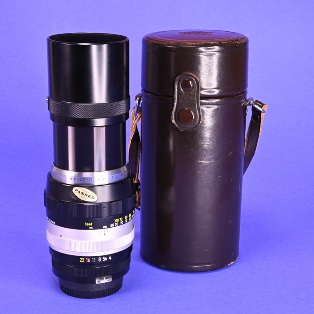 Nikon 200mm f4 Nikkor-Q Lens for Nikon Non-AI