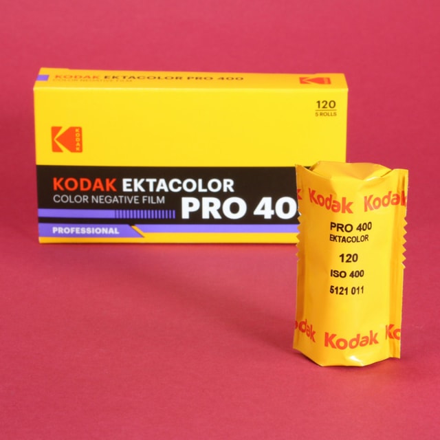 Kodak Ektacolor Pro 400 120 Film - Single Roll