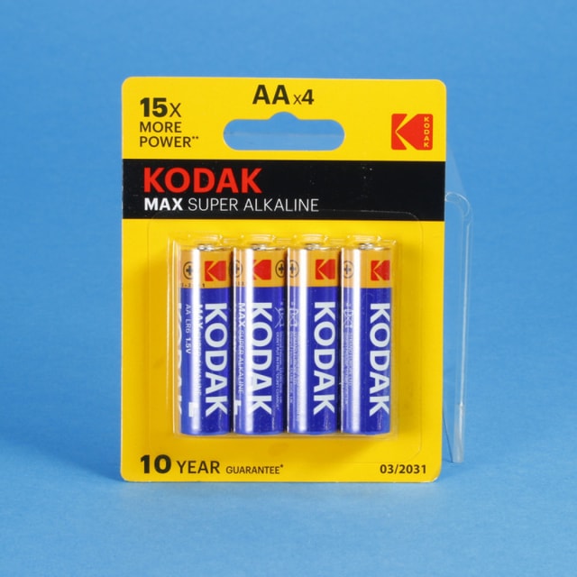 Kodak AA 1.5v battery - Four Pack