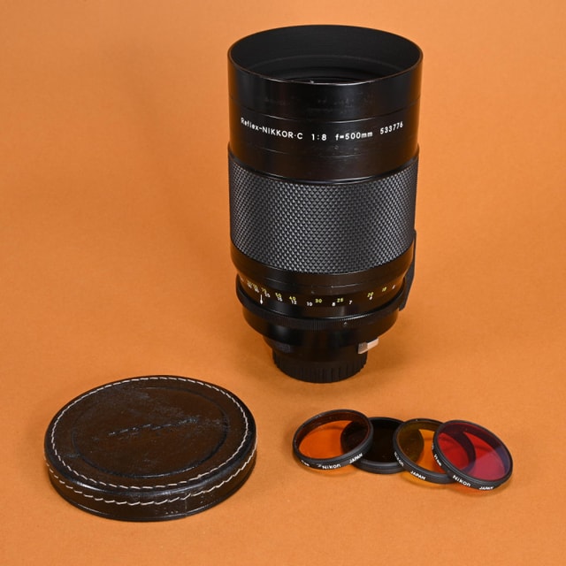 Nikon 500mm f8 Reflex-Nikkor-C Lens for Nikon F