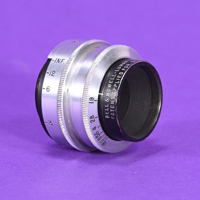 Bell & Howell 1in f1.9 Lumax Lens for C Mount