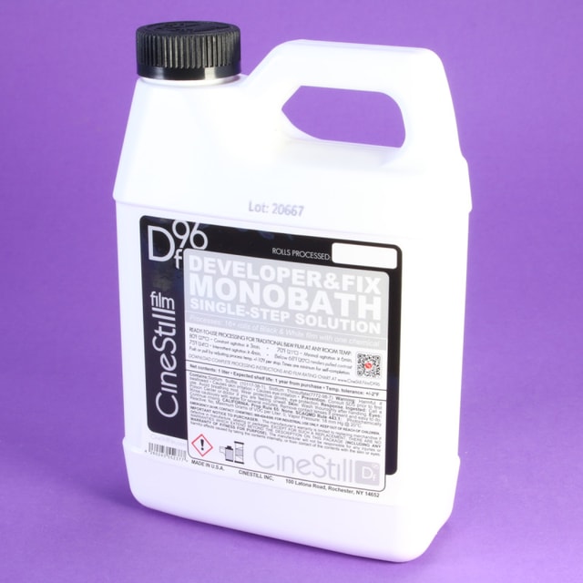 Cinestill DF96 Monobath - Single Step Liquid Solution - 1 liter