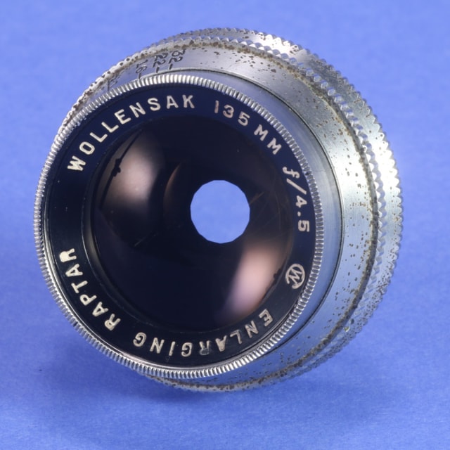 Wollensak 135mm f4.5 Raptar Enlarging Lens