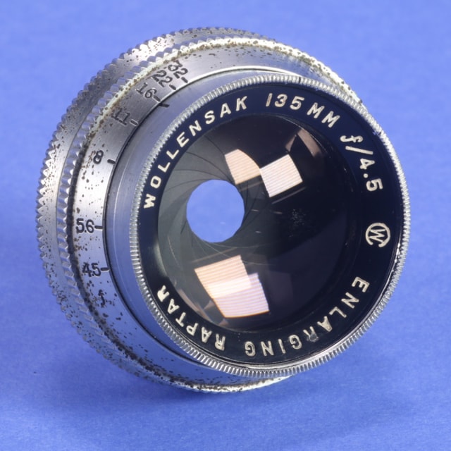 Wollensak 135mm f4.5 Raptar Enlarging Lens