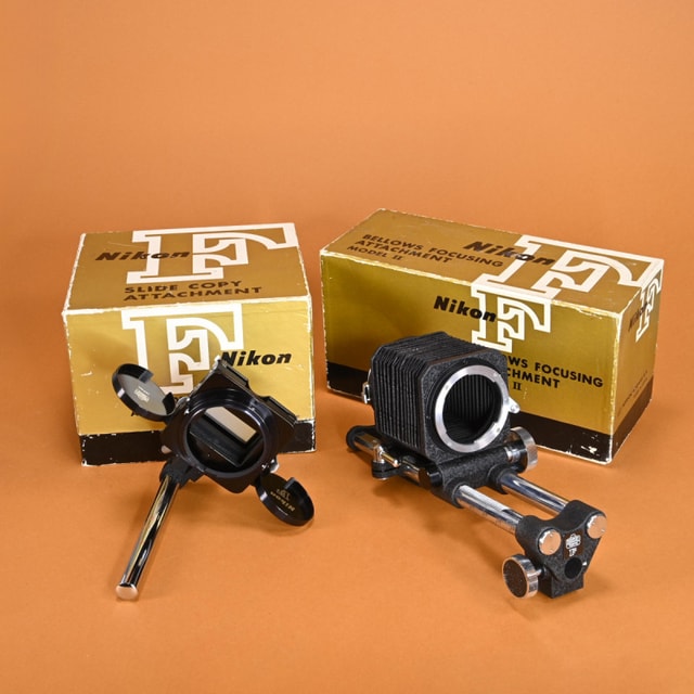 Nikon Bellows Focusing Attachment Model II With Slide Copy Attachment