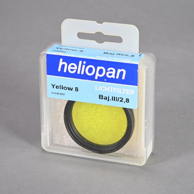 Heliopan Yellow 8 Filter - Bay III