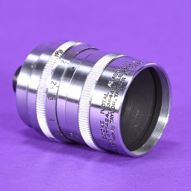 Taylor, Taylor & Hobson 0.5in f1.4 Cooke Ivotal Anastigmat Lens (18.5mm Mount)