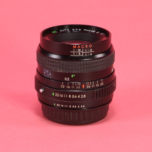 CPC 28mm f2.8 Phase 2 CCT MC Macro Lens for Fujica X