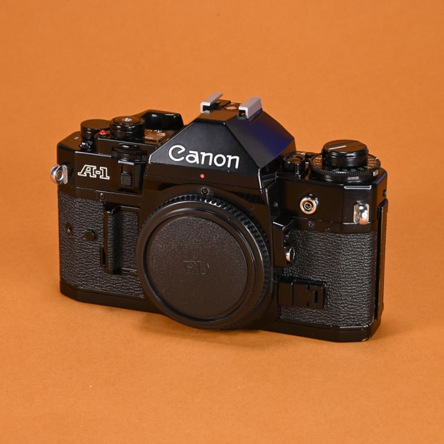 Canon A-1 Camera (Black) - Refurbished