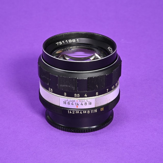 Konica 57mm f1.4 Hexanon Lens for AR