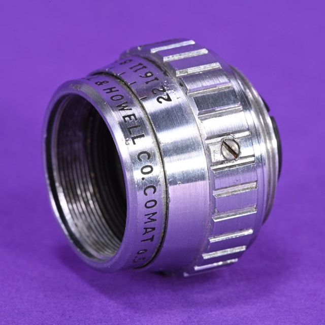 Bell & Howell 0.5in f2.5 Comat Lens (18.5mm Mount)