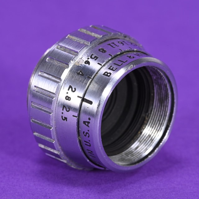 Bell & Howell 0.5in f2.5 Comat Lens (18.5mm Mount)