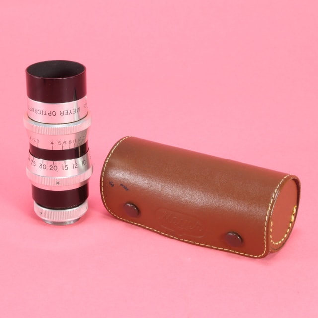 Meyer Opticraft 3 inch f2.9 Trioplan Lens for C-Mount