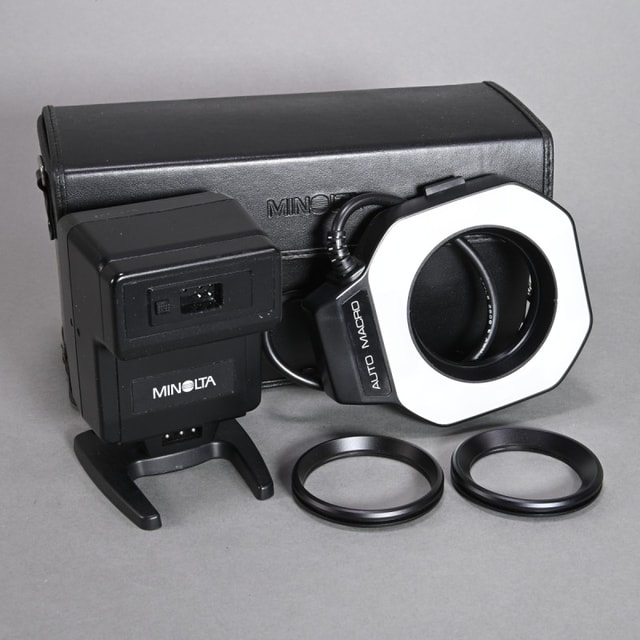 Minolta Auto Electroflash Macro 80PX Flash