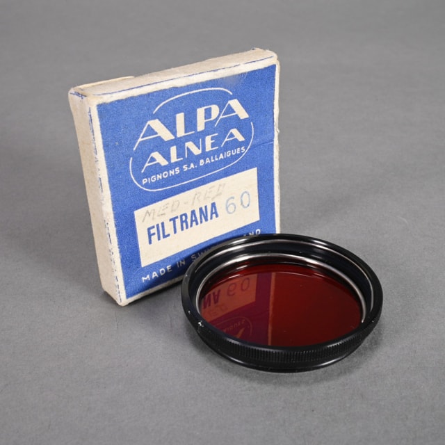Alpa Alnea Filtrana 60 (Medium Red) Filter - Clip-in Size A (37mm)