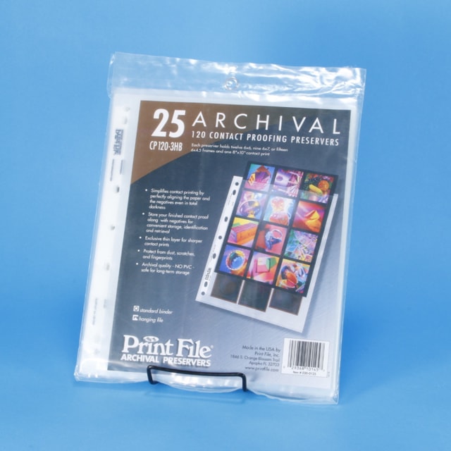 Print File CP 120-3HB 120 Contact Proofing Preserver Pages - 25 sheets