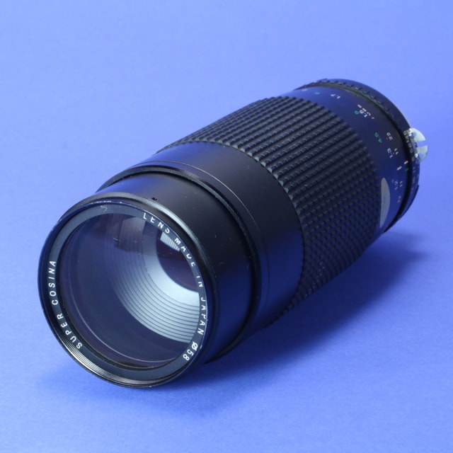 Cosina 75-300mm f4.5-5.6 Super Cosina MC Macro Lens for Nikon AI
