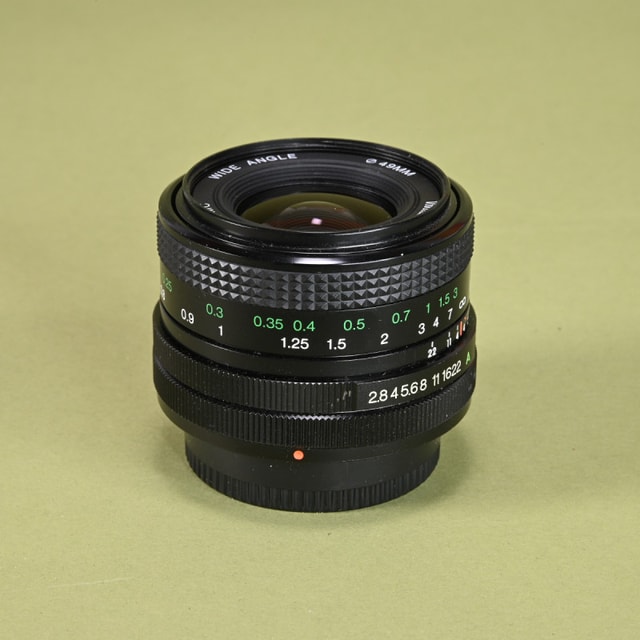 Vivitar 28mm f2.8 MC Wide Angle Lens for Canon FD