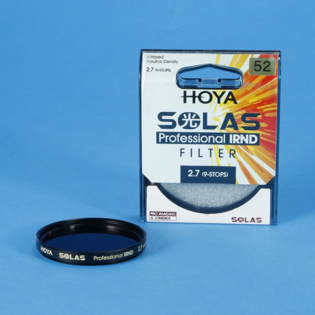 Hoya Solas Infrared Neutral Density IRND 2.7 (9-stops) Filter - 52mm
