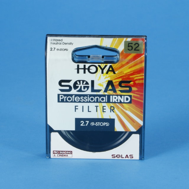 Hoya Solas Infrared Neutral Density IRND 2.7 (9-stops) Filter - 52mm
