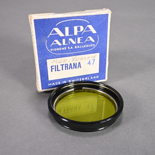 Alpa Alnea Filtrana 47 (Medium Yellow) Filter - Clip-in Size A (37mm)