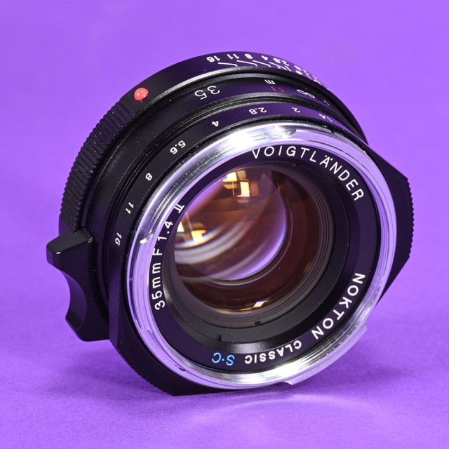 Voigtlander 35mm f1.4 Nokton Classic II SC Lens for Leica M