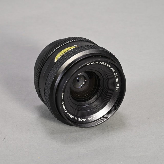 Konica 28mm f3.5 Hexar AR Lens for Konica AR