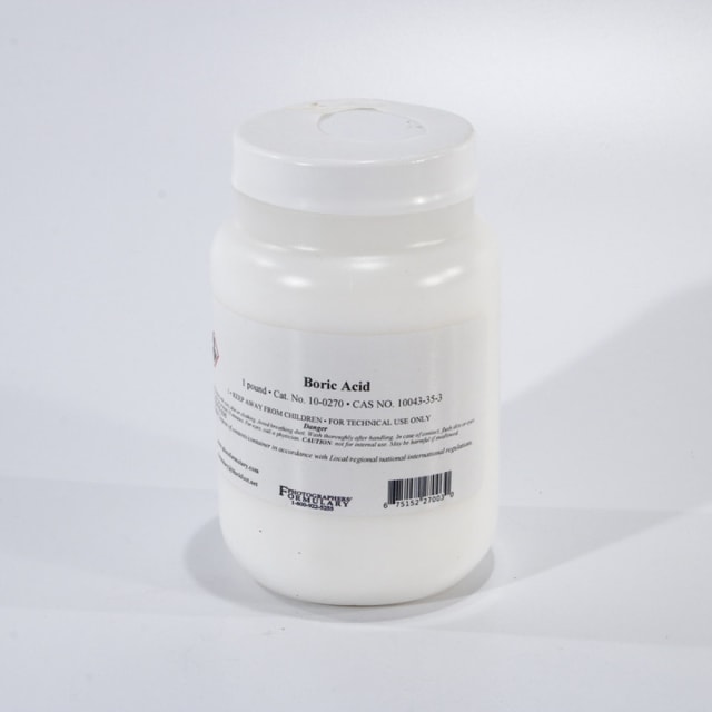 Photographer's Formulary Boric Acid - 1 lb