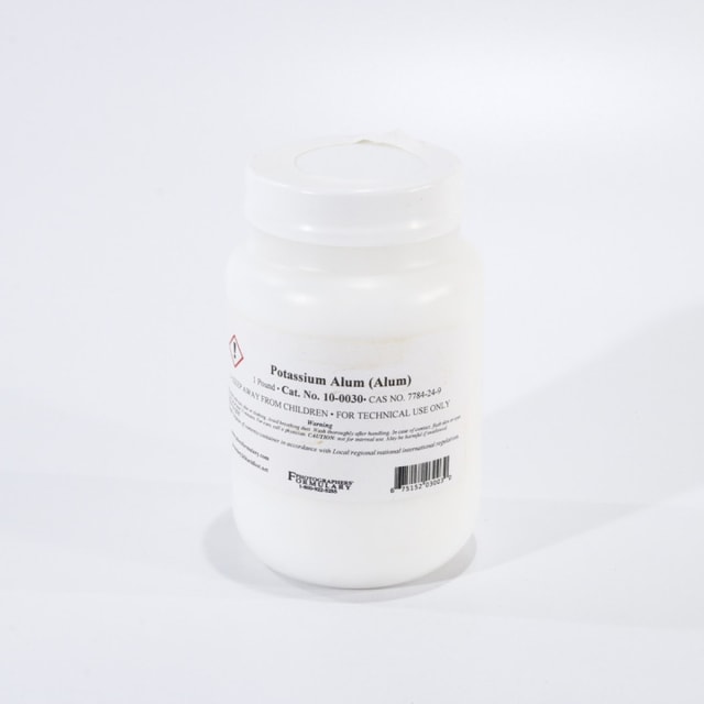 Photographer's Formulary Potassium Alum - 1 lb