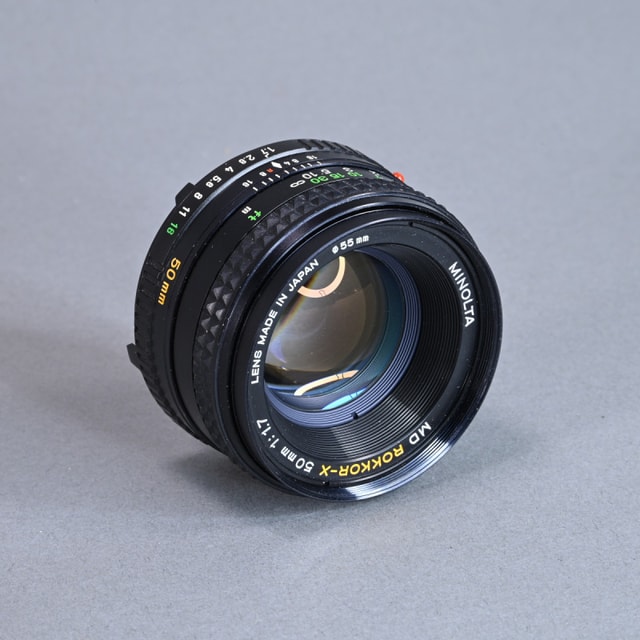 Minolta 50mm f1.7 Rokkor-X Lens for MD