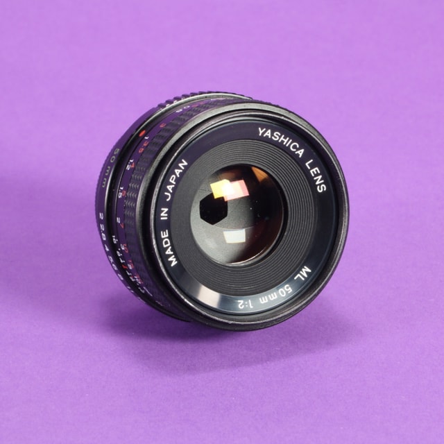 Yashica 50mm f2 ML Lens for Y/C