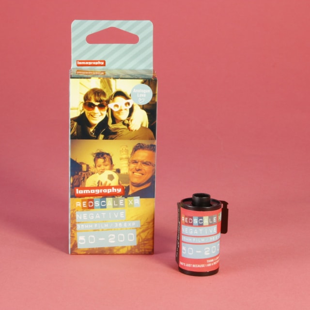 Lomography Redscale XR 50-200 Film - 35mm Single Roll