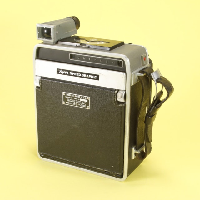 Graflex Super Speed Graphic Camera with Three Lenses