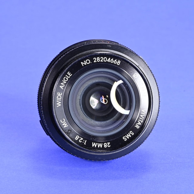 Vivitar 28mm f2.8 MC Wide Angle Lens for Olympus OM