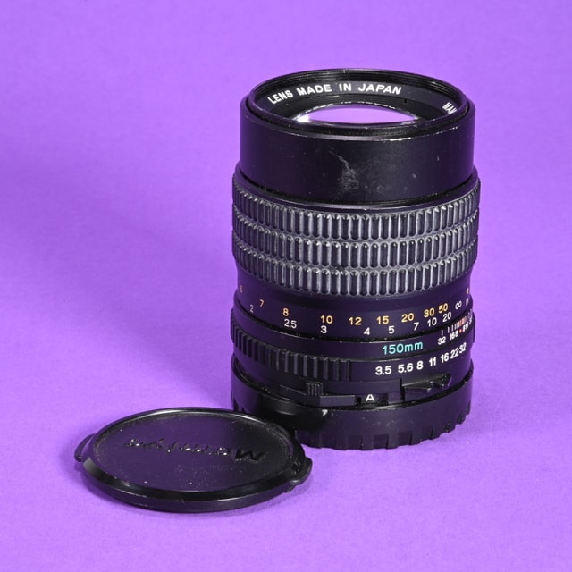 Mamiya-Sekor 150mm f3.5 C N Lens for 645