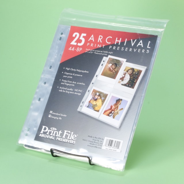 Print File 44-8P Print Preserver Pages - 25 Sheets