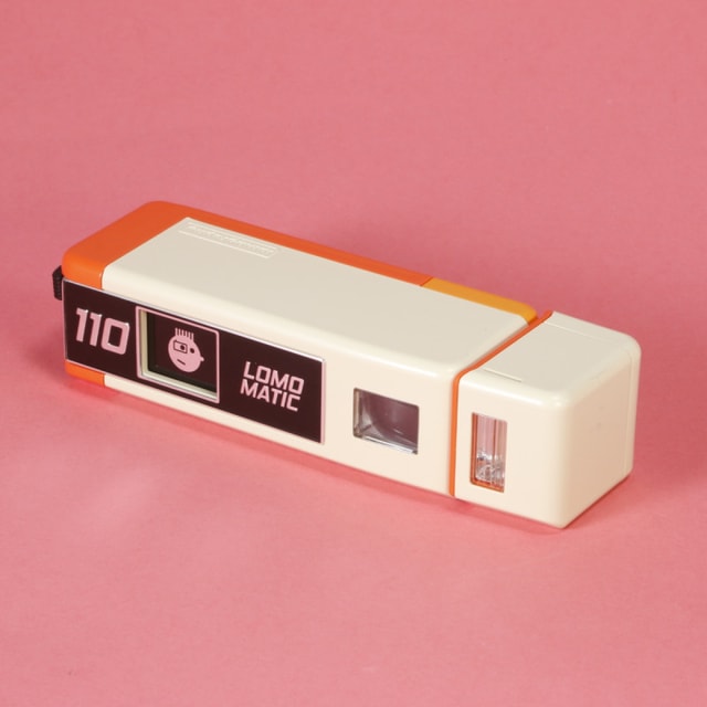 Lomomatic 110 Camera with Flash - Golden Gate Edition